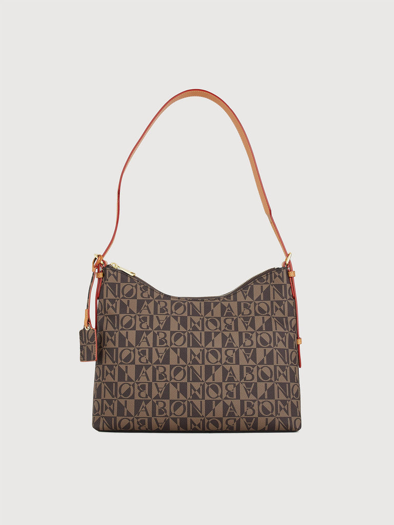 Monogram Shoulder Bag - BONIA