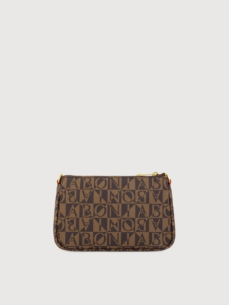 Monogram Small Crossbody Bag with Pouch - BONIA