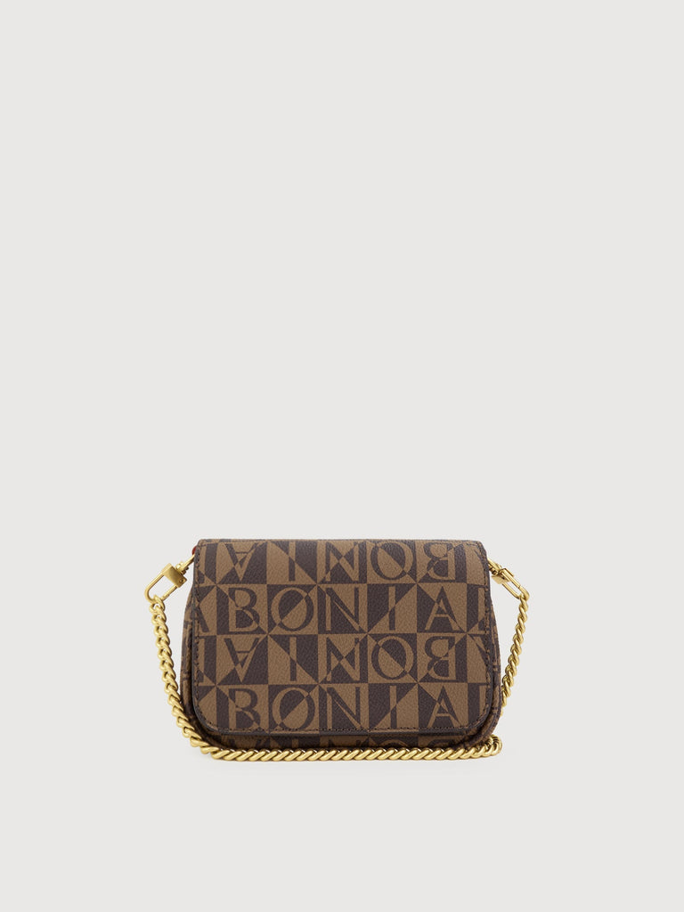 Monogram Small Crossbody Bag with Pouch - BONIA