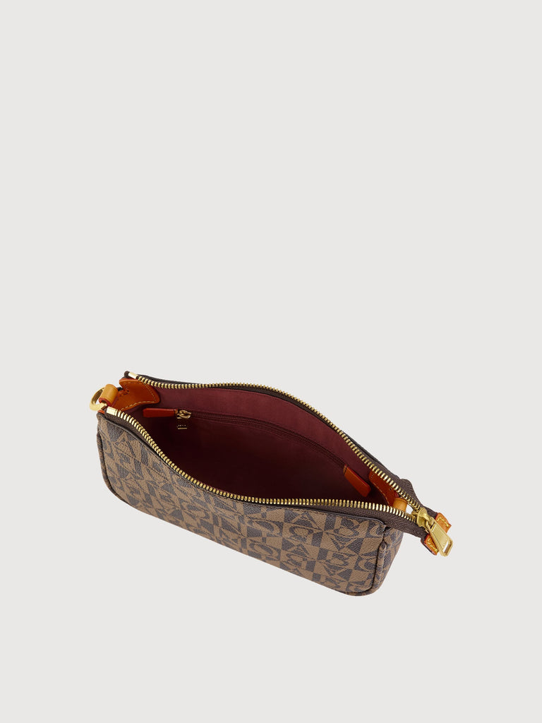 Monogram Small Crossbody Bag with Pouch - BONIA