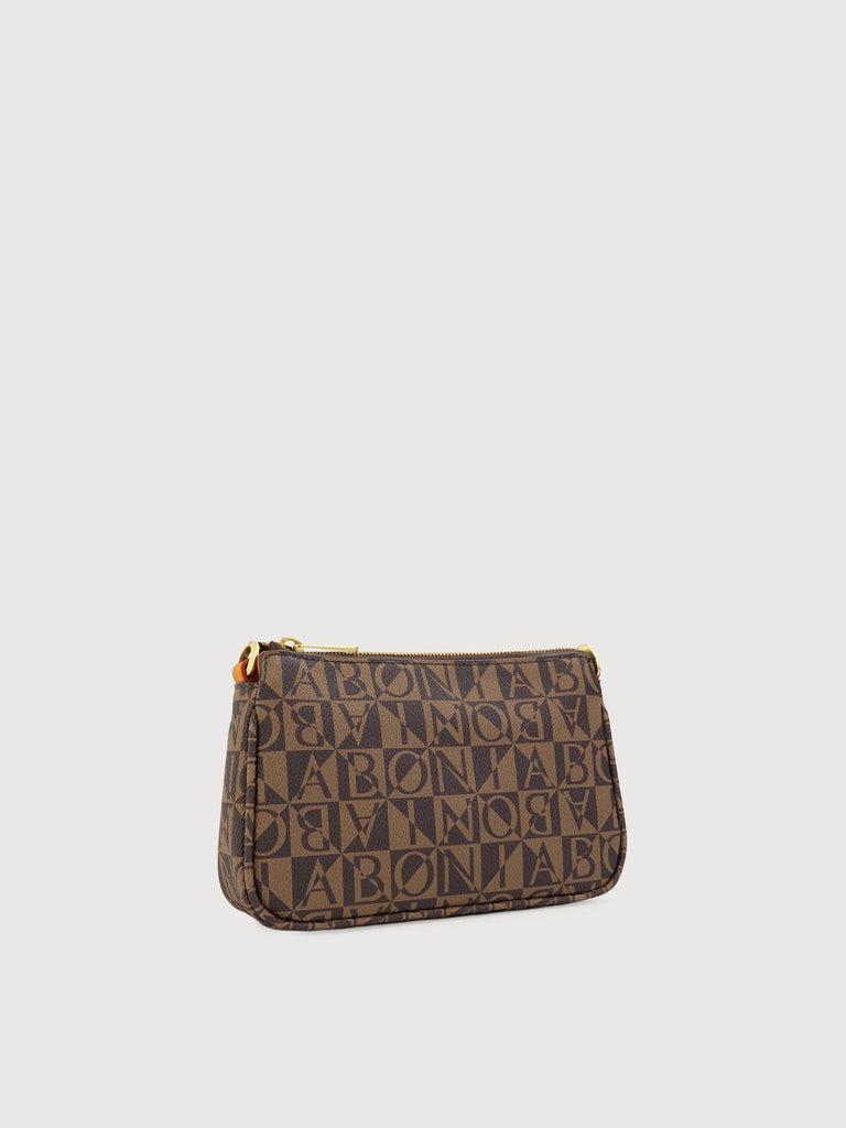 Monogram Small Crossbody Bag with Pouch - BONIA