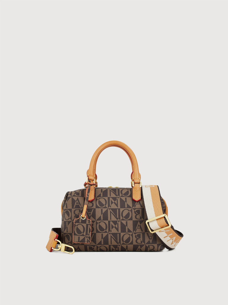 Monogram Small Satchel Bag - BONIA