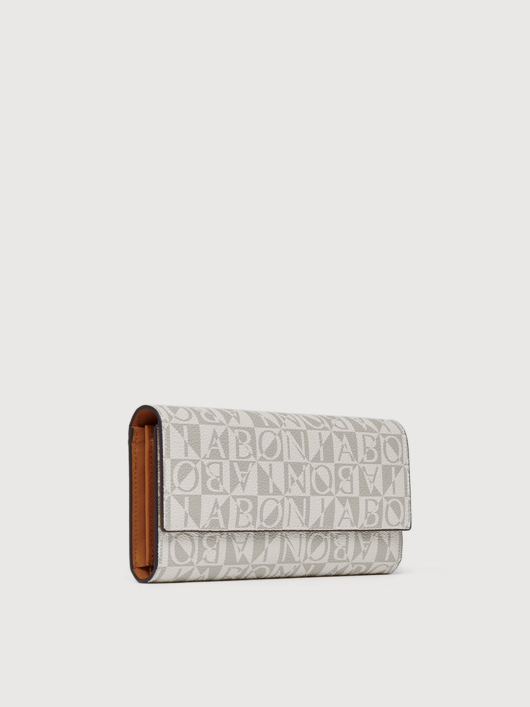 Monogram Trifold Long Wallet - BONIA