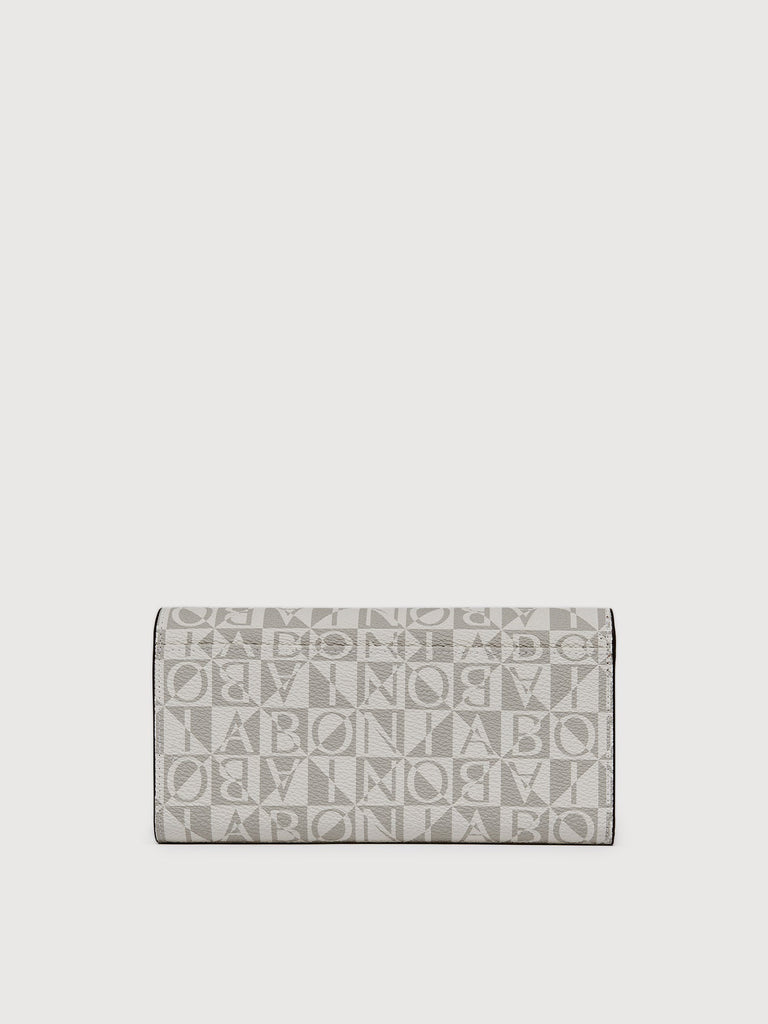 Monogram Trifold Long Wallet - BONIA