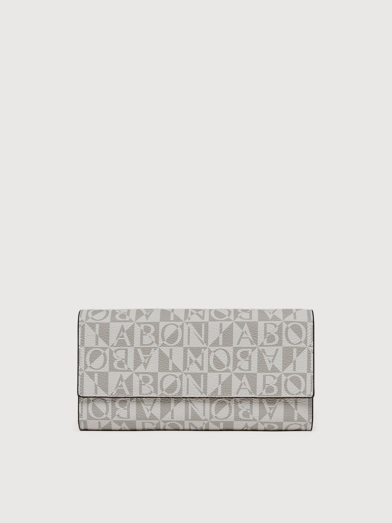 Monogram Trifold Long Wallet - BONIA