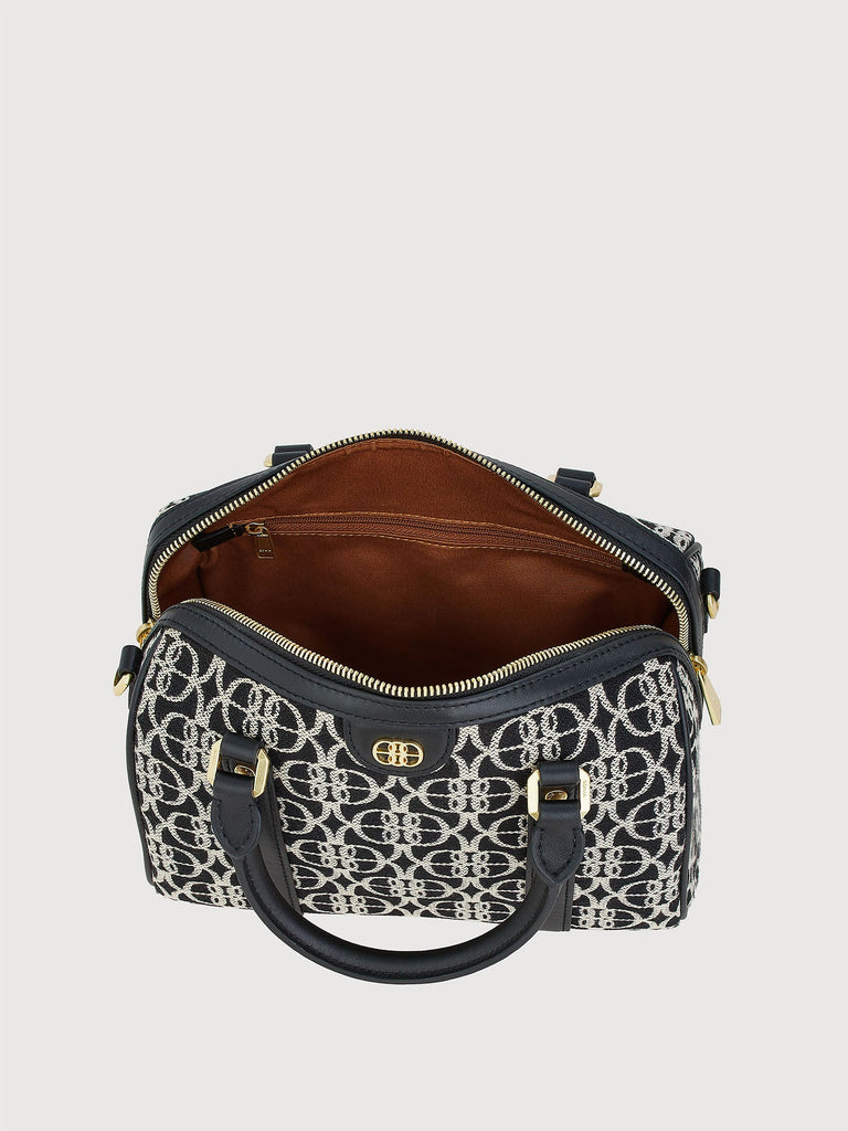 Nadia Monogram Satchel Bag - BONIA