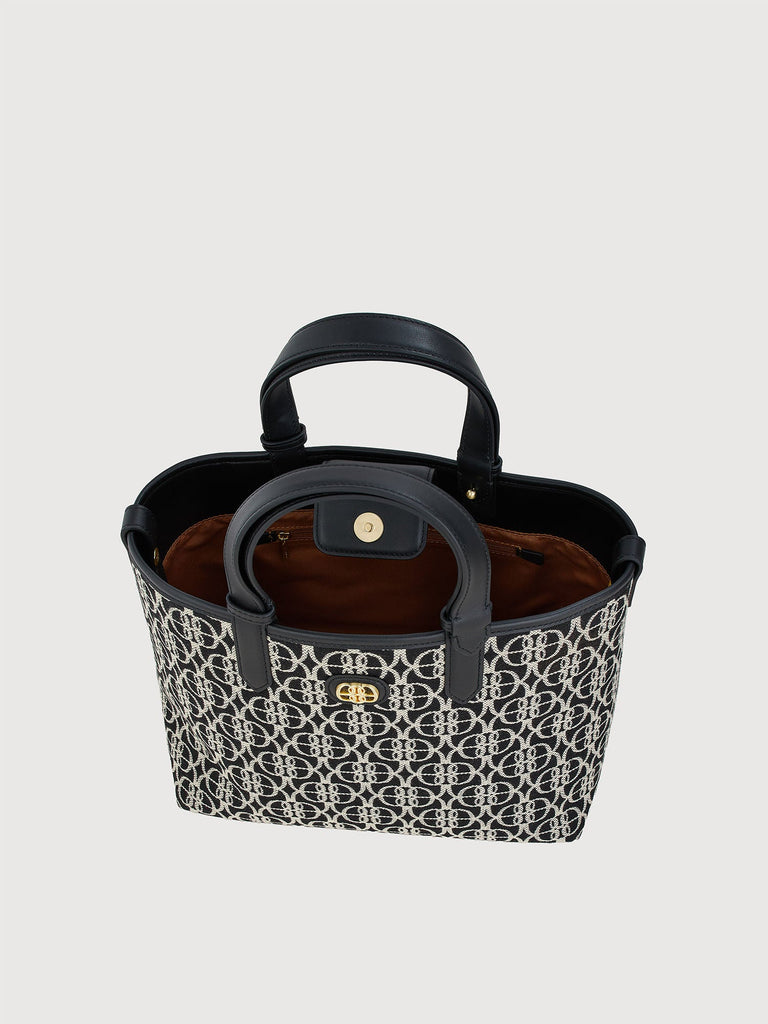 Nadia Monogram Tote Bag - BONIA