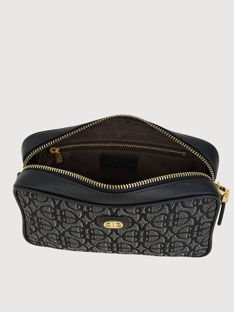 Nuccia Monogram Sling Bag with Card Holder - BONIA