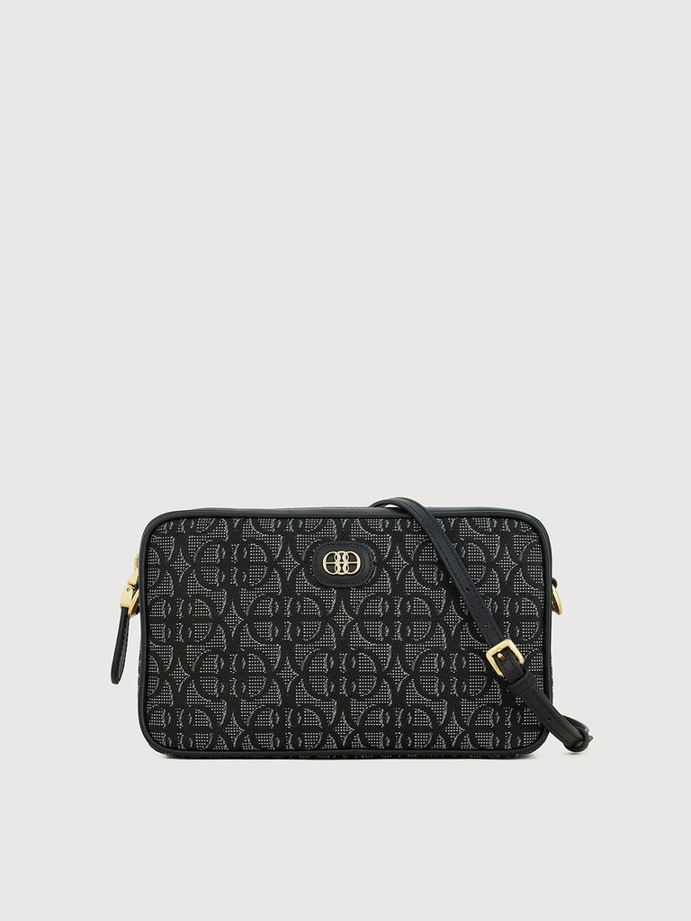 Nuccia Monogram Sling Bag with Card Holder - BONIA