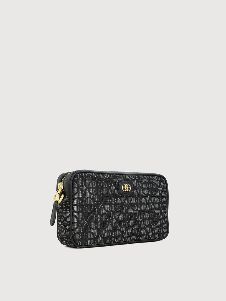 Nuccia Monogram Sling Bag with Card Holder - BONIA