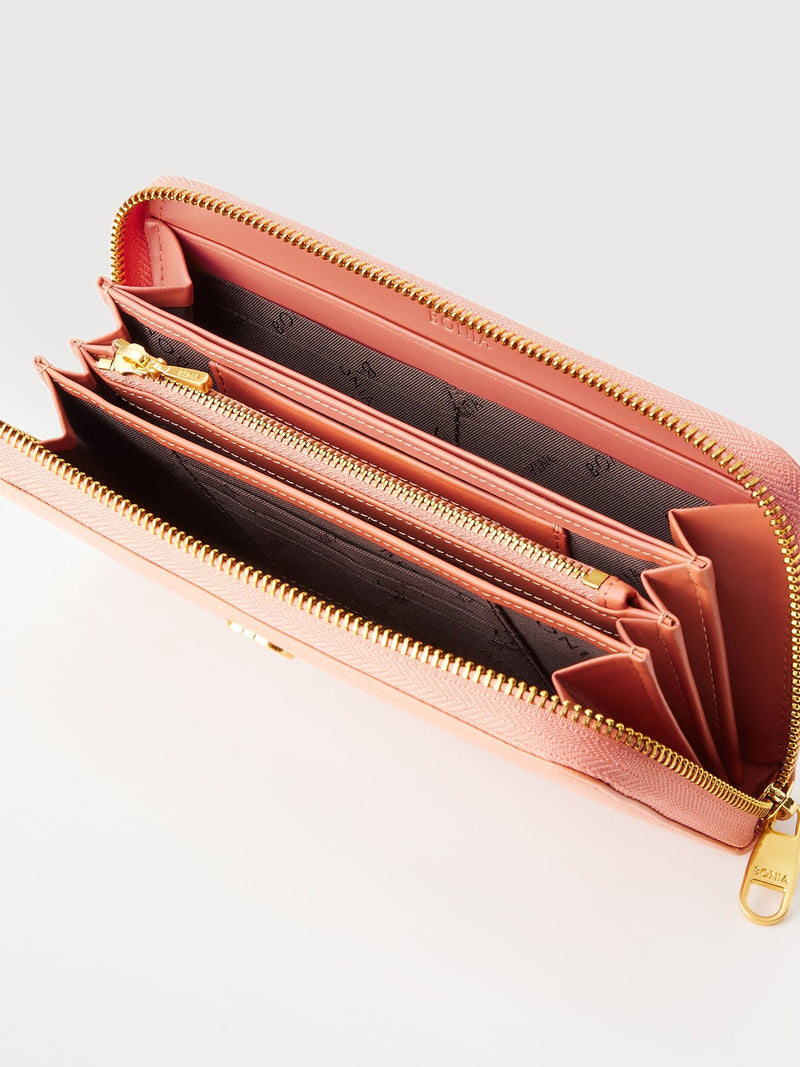 Aria Long 2 Fold Zipped Wallet - BONIA