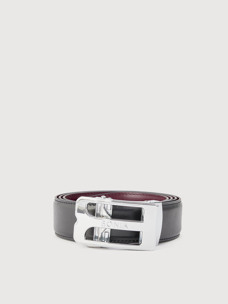 Beno Non-Reversible Leather Belt with Nickel Autolock Buckle - BONIA