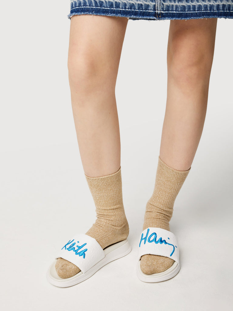 BONIA x Keith Haring Slide Sandals - BONIA