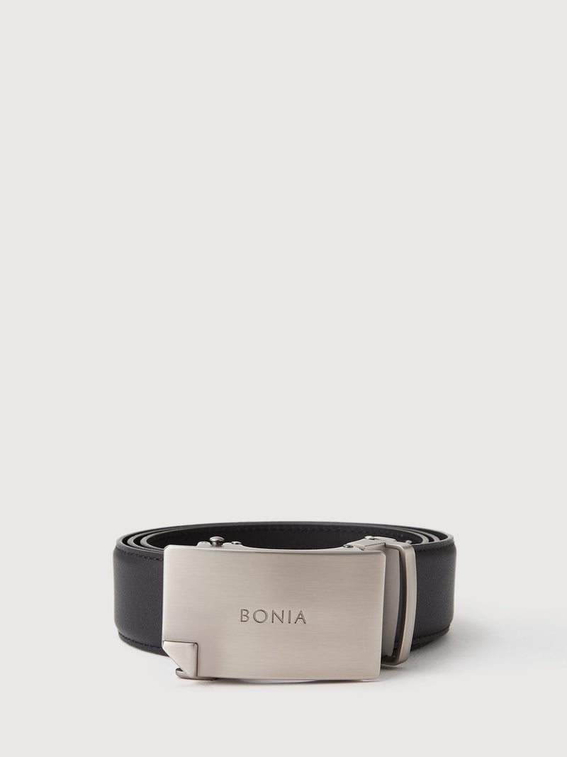 Colt Non-Reversible Leather Belt with Nickel Autolock Buckle - BONIA