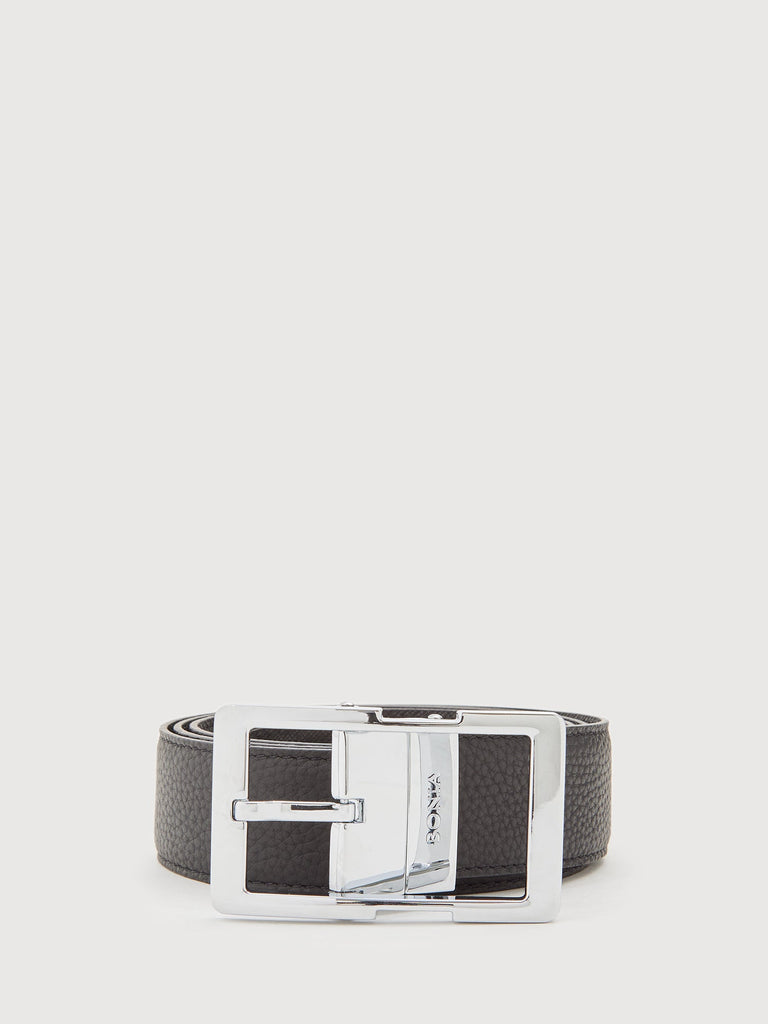 Colt Reversible Leather Belt with Neu-B Nickel Buckle - BONIA