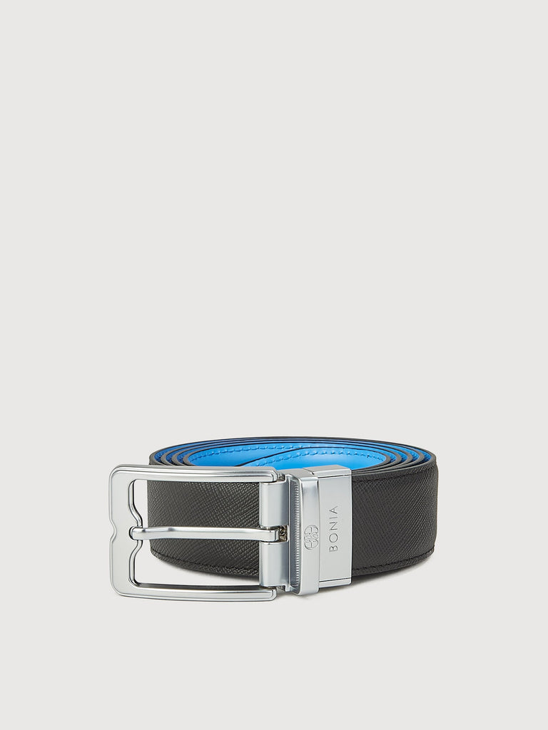 Colt Reversible Leather Belt with Nickel Buckle - BONIA