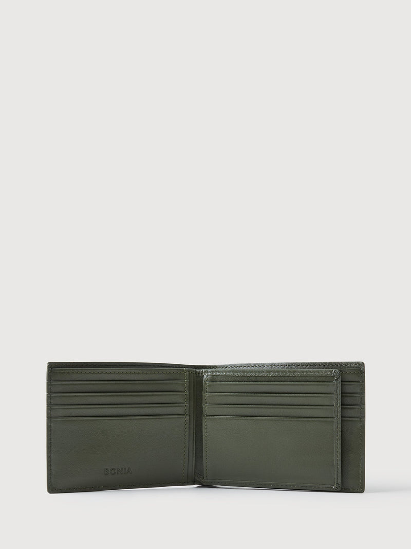 Dario Monogram Centre Flap Cards Wallet - BONIA