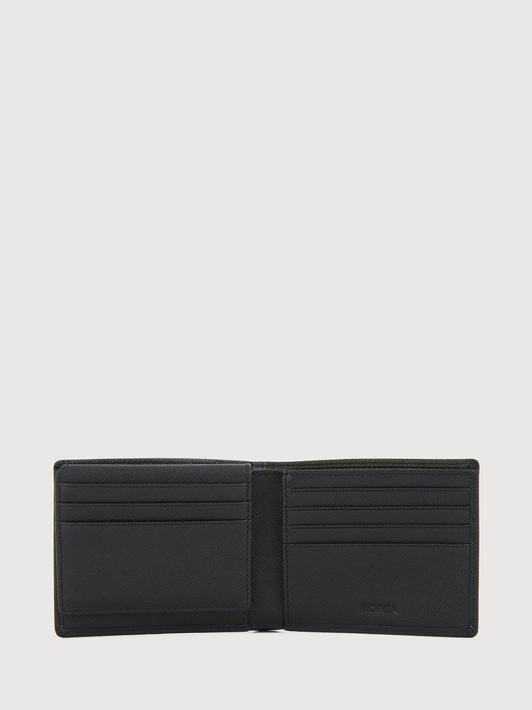 Matteo 2 Fold Flap-Up Short Wallet - BONIA