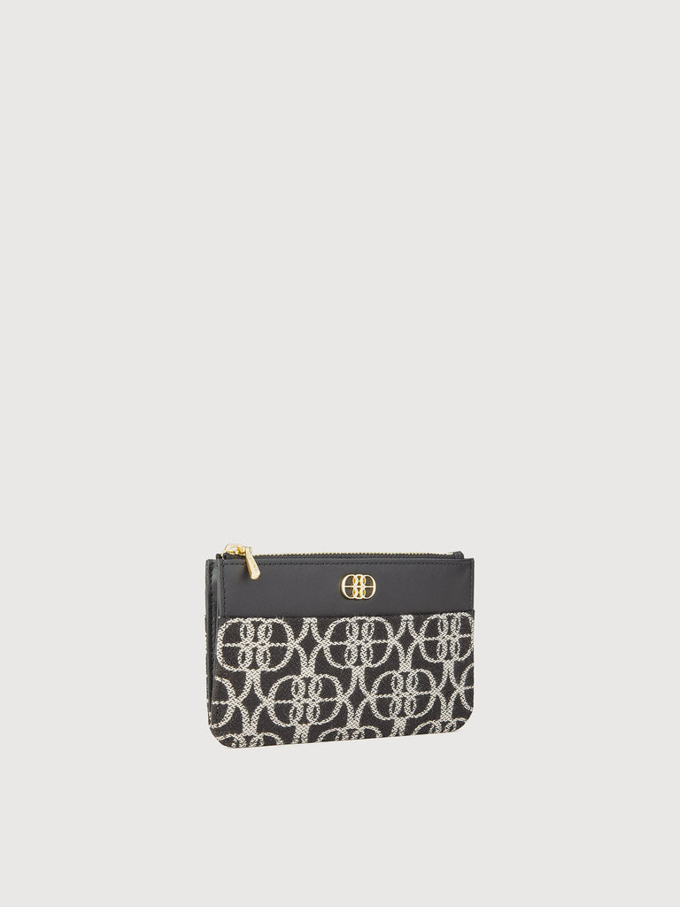 Nadia Monogram Coin Pouch with Keyfinder - BONIA