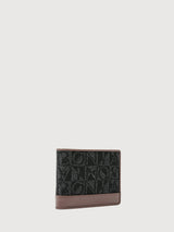 Nathan Monogram Flap Cards Wallet with Coin Compartment - BONIA