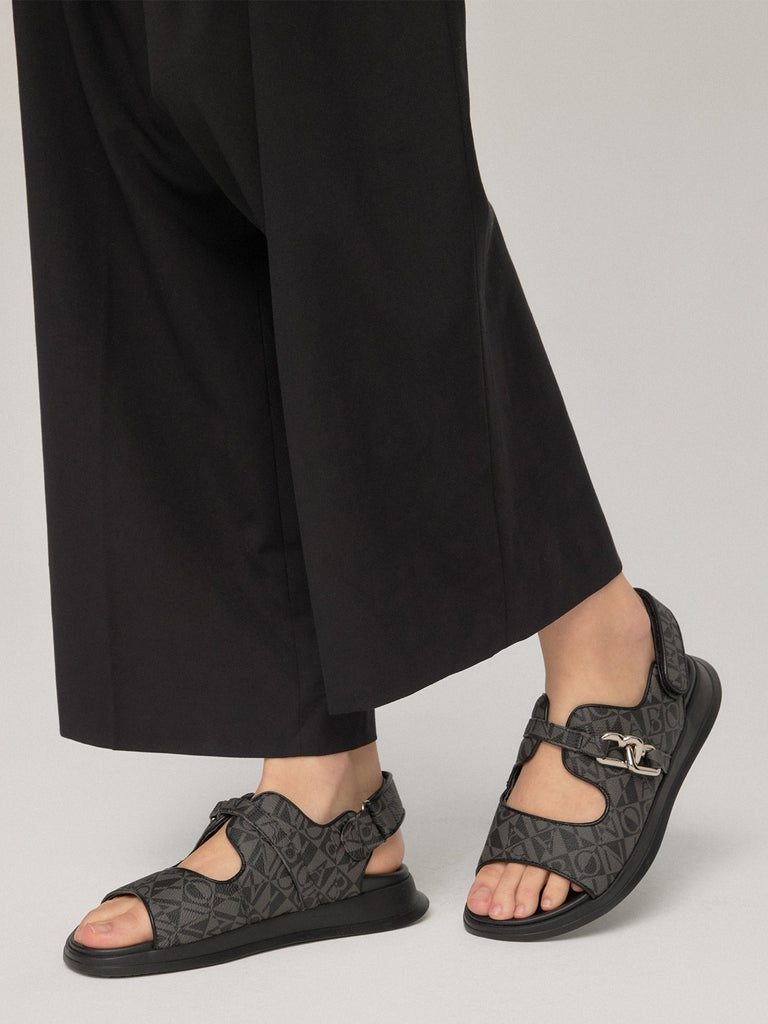 Soriso Monogram Sandals - BONIA